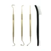Brass Gun Cleaning Pick Set Nylon Brushes Universal Gun Cleaning Kit Tactical Rifle Pistol Handgun Maintenance Tool Set Hunting 1