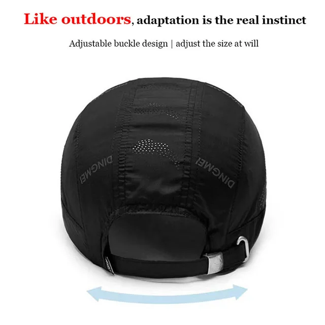 2024 marca de verano para hombres deportes correr sudor gorra de béisbol hombre Canadá Golf secado rápido mujeres Kpop sólido Snapback hueso malla sombrero 4