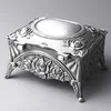 Rosiking Emboss Alloy Metal Music Box Wind Up Castle in the Sky For Frends Girl Christmas and Children Birthday Gift 4