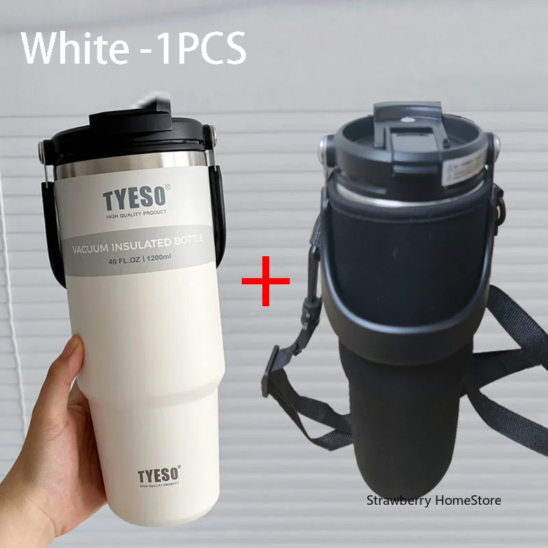 White With Cup Bag