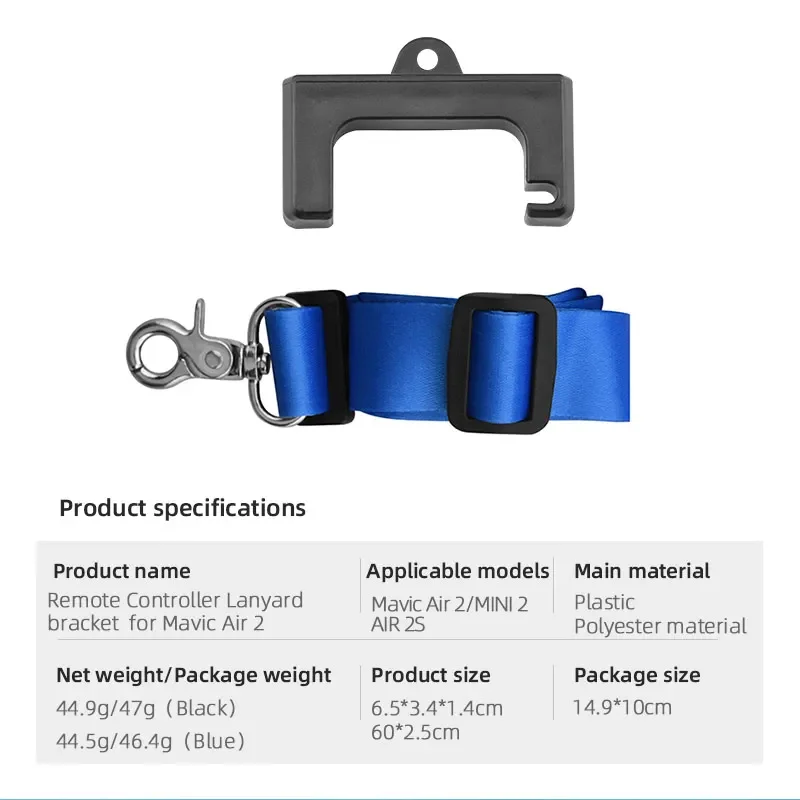 Drone Accessories Remote Controller Lanyard Strap BRDRC Lanyard Hook For DJI Mavic 3 Classic/MINI 3 PRO Mini 4K RC-N1 Remote Control Neck Strap Adjustable