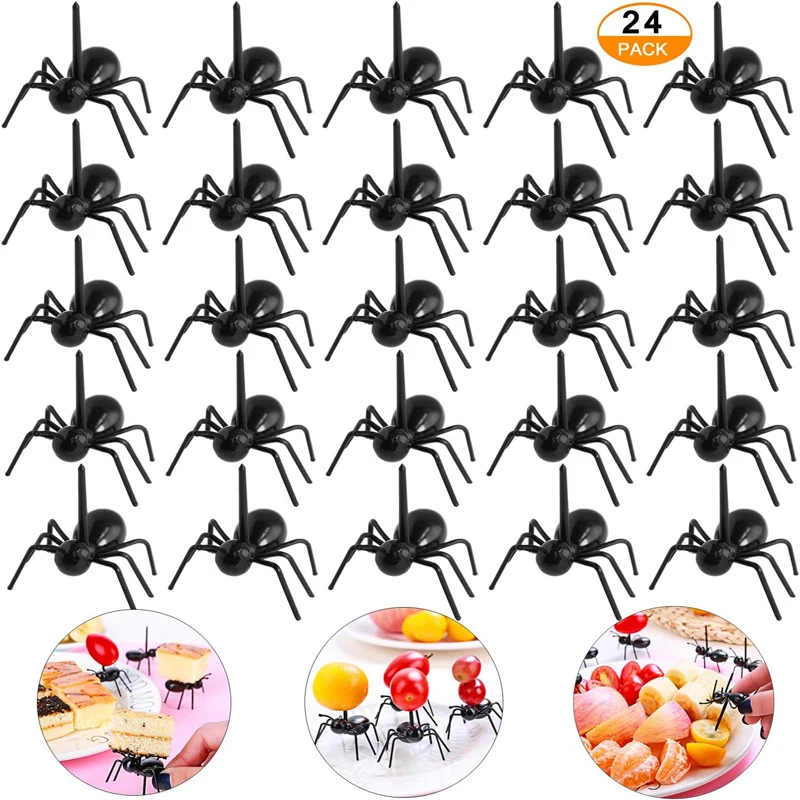 

Bento Accessories Ants Food Fruit Picks Lunch Box Lunchbox Ant Forks Snack Cake Dessert for Kids Kitchen Party Dinner Tableware