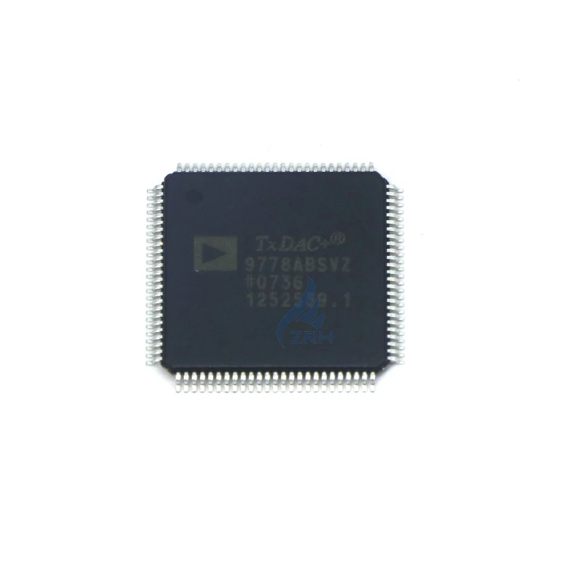 

AD9778ABSVZ Digital-to-analog Converter DAC Brand New And Original TQFP-100 Encapsulation