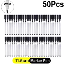 5 - Pack Magnetic Dry Erase Whiteboard Markers with Eraser - Office & School Stationery Set (50Pcs)