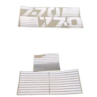 For Tamiya 1/14 RC Truck Tractor Metal Fender Sticker Paste Scania 56371 770s Tamiya Scania 770s 1/14 Truck Upgrade Accessories 2