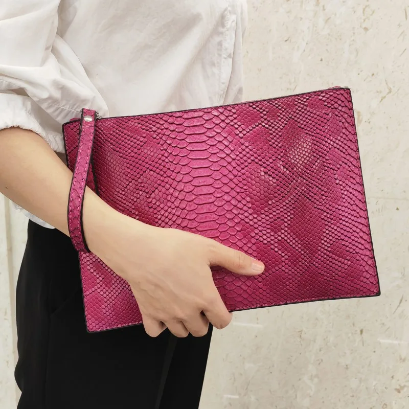 Luxury 3D Serpentine women Clutch Bags Brand Designer iPad