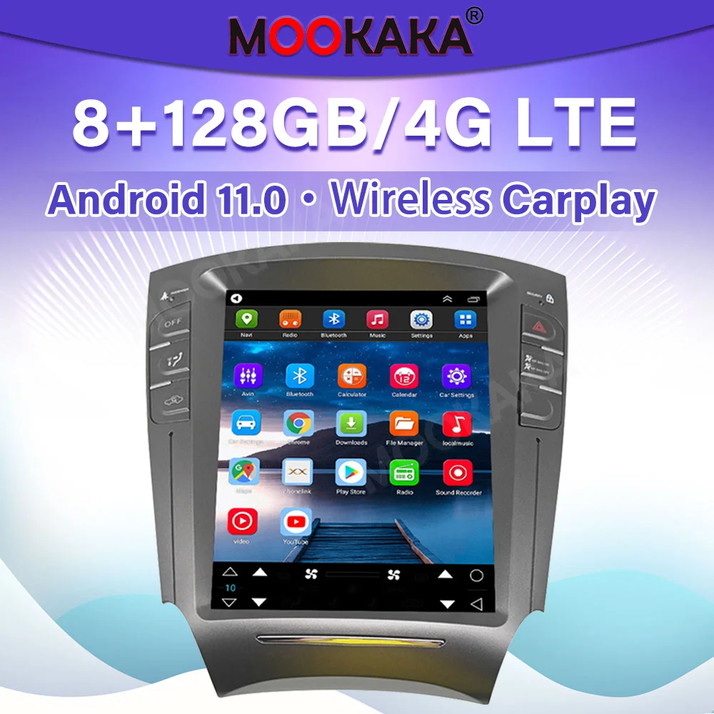 

PX6 Android 11,0 Автомобильный мультимедийный для Lexus IS200 IS250 IS300 2005-2012 Carplay стерео радио приемник GPS навигация DSP