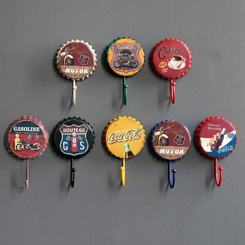 Multi Purpose Hooks Cafe Wall Hooks Decorative Bar Hanging Coat Hanger Home Decor