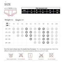 Marque hommes sous-vêtements en coton taille basse Sexy slips à la mode confortable absorbant la sueur antibactérien Boxer Shorts caleçons 6