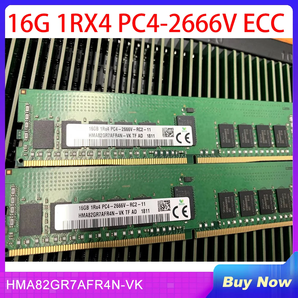 

1 шт. 16G 1RX4 PC4-2666V ECC для серверной памяти SKhynix