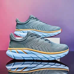 Men's Fashion Cushion Running Sneakers - Classic Design, Plus Sizes 39-46 - 39 (GRAY)