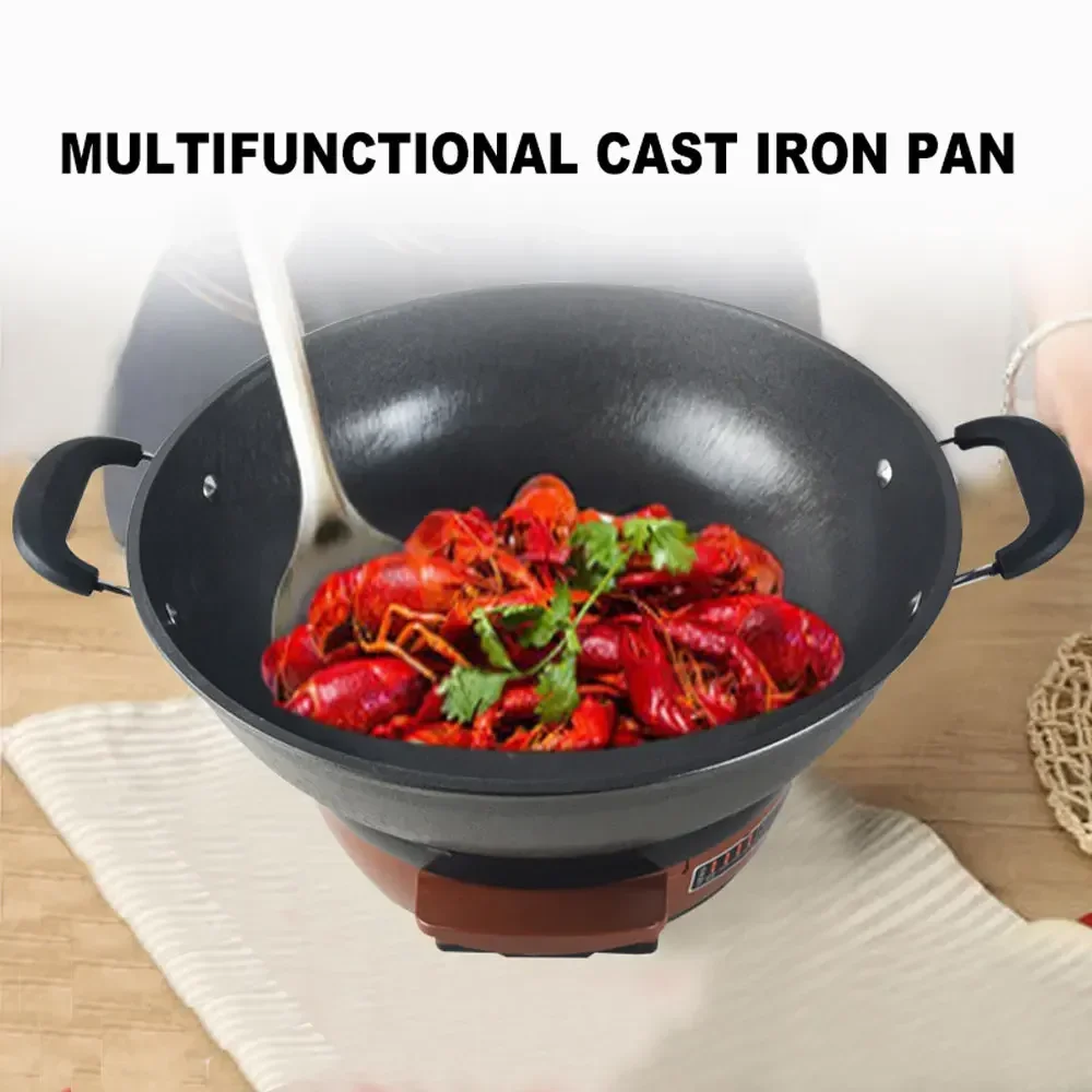32cm Steamer Electric Kitchen Stainless Steel Food Warming Household Thickening Electric Hot Pot Multifunctional Steamer F32