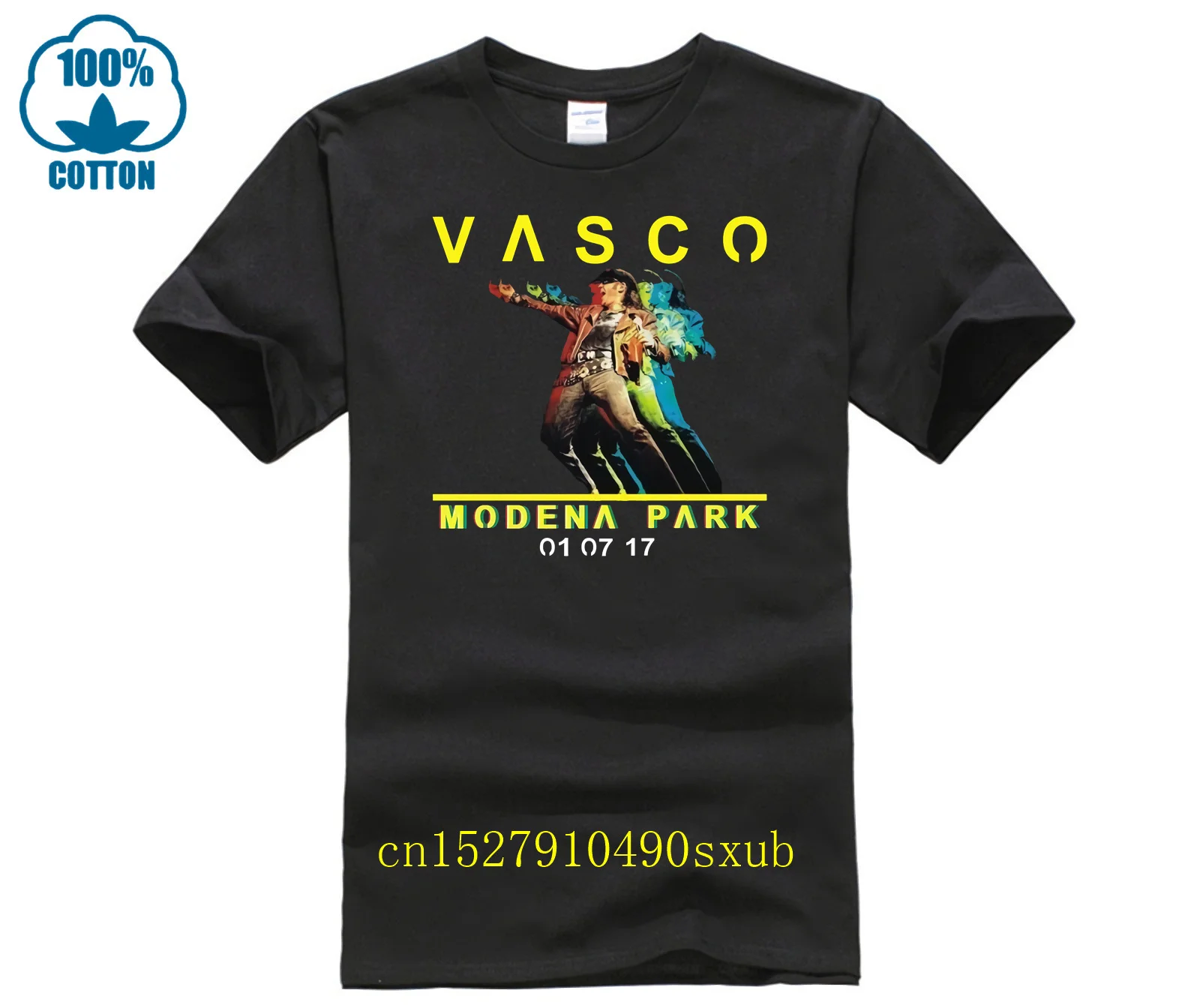 Maglietta Da Uomo Tshirt Vasco Rossi Maglietta Maglia Concerto Modena Park Rock Blasco Maglietta Novità Donna
