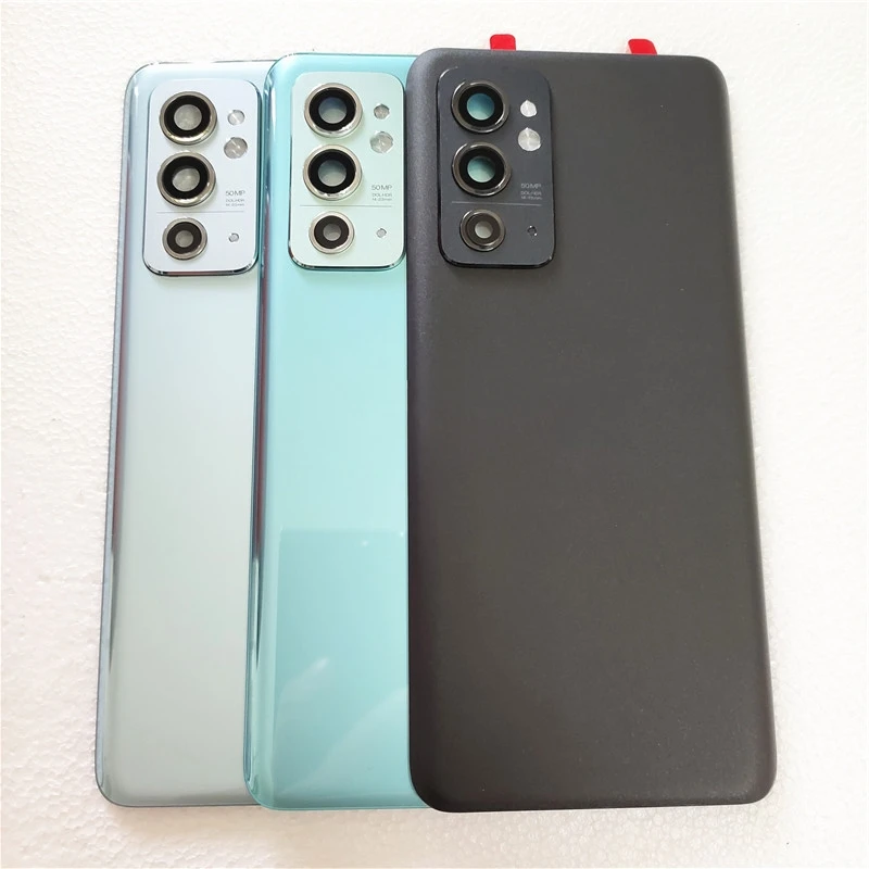 

Original For OnePlus 9RT Battery Cover Glass Panel Rear Door Housing Case 9 RT MT2110 MT2111 Back Cover With Camera Lens
