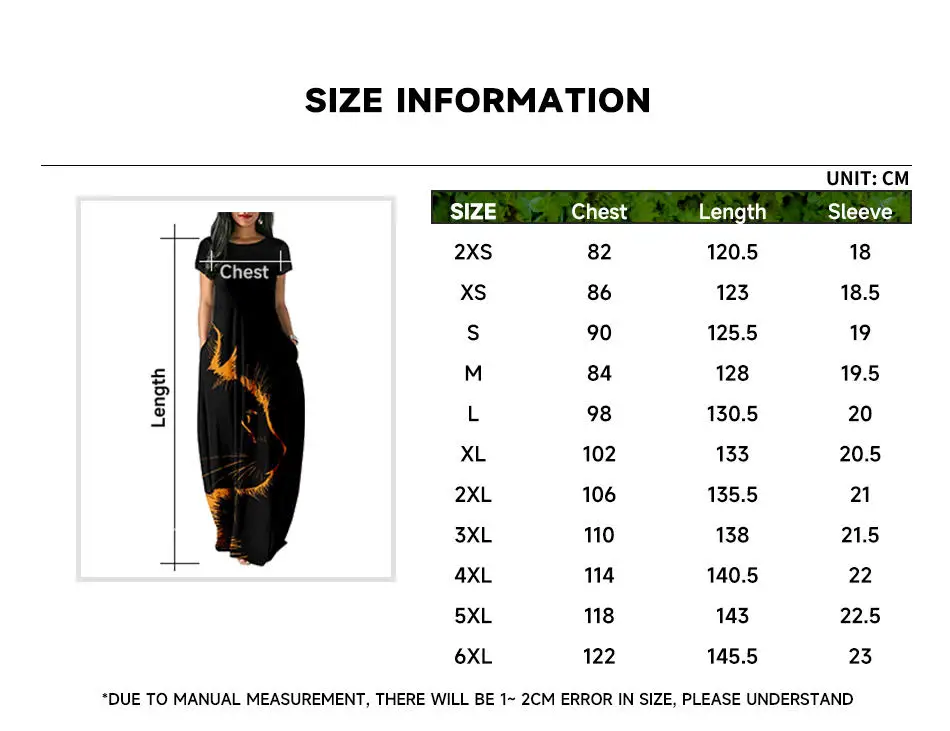 2022 Retro Cherry blossoms Print Women Casual Short Sleeve Dress Loose Long Double Pocket Beach Vacation Dress-Woman Dress