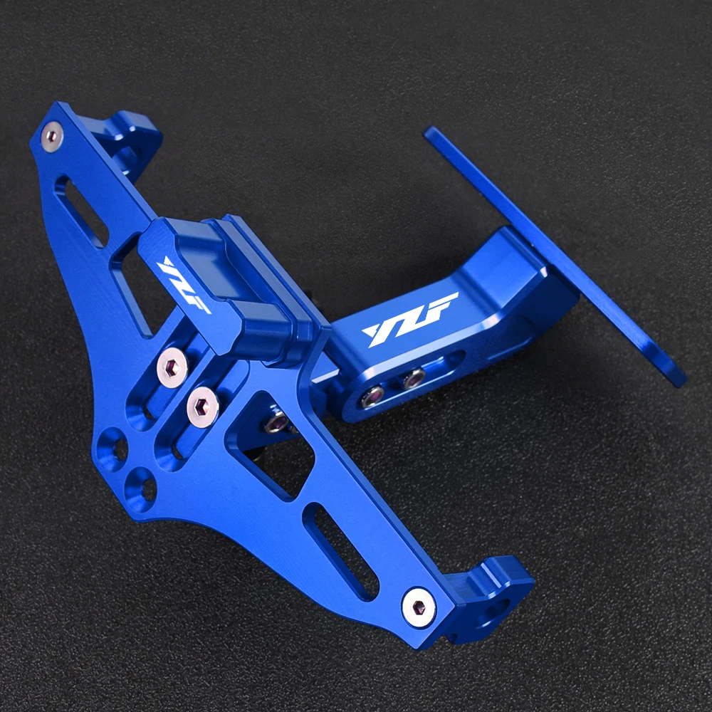 

For Yamaha YZF R1 R3 R6 R125 R25 TTR RSZ CBR600 YZF600 MT 03 25 CNC Motorcycle Modified Rear License Plate Mount Holder 2023