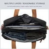 Customized men's backpack nylon waterproof work backpack 15.6/17.3-inch laptop bag printed logo company pattern 5