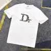 Conjunto de pantalones cortos deportivos blancos para hombre, Camiseta con estampado del alfabeto, camiseta esencial de alta calidad, tendencia fresca Xl, 2024