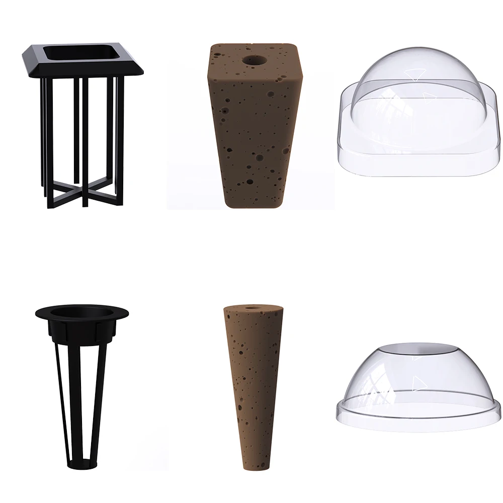 Grow Accessories Planting Cotton Planting Frame Basket Plant Nutrients ForHydroponics Growing System Growbox Seeds To Grow