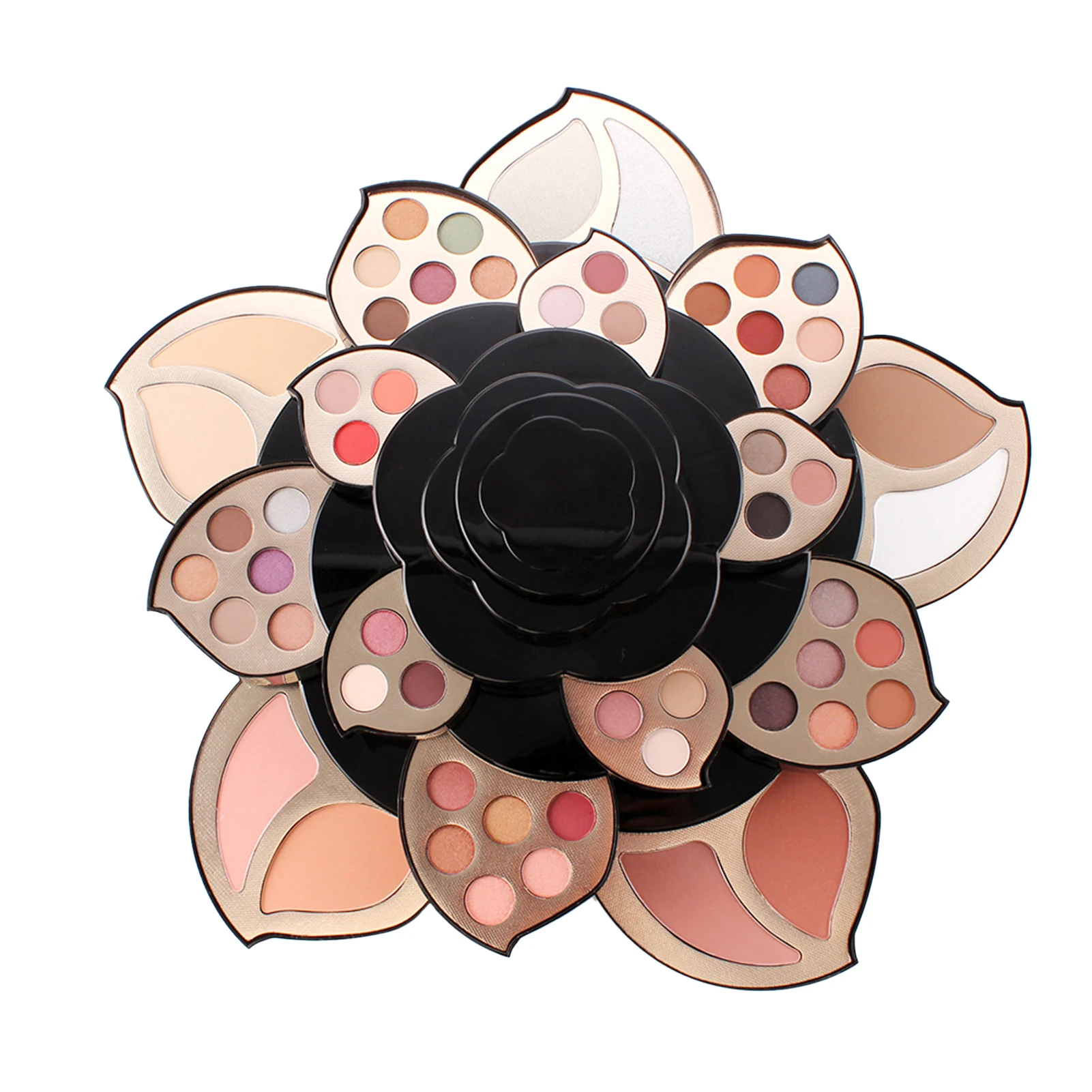 Flower Makeup Palette Expandable Makeup Kit All In One Cosmetic Palette