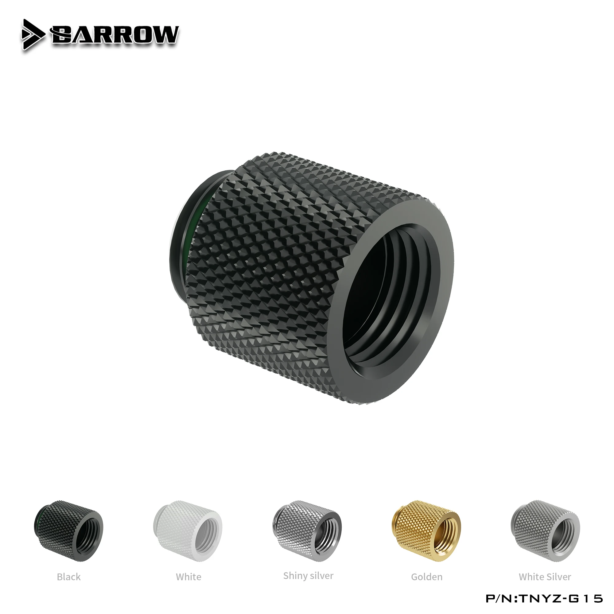 Extender Fitting Angled Adapter Fitting Water Cooling Fitting 7.5 10 15 20 30 40 mm Length