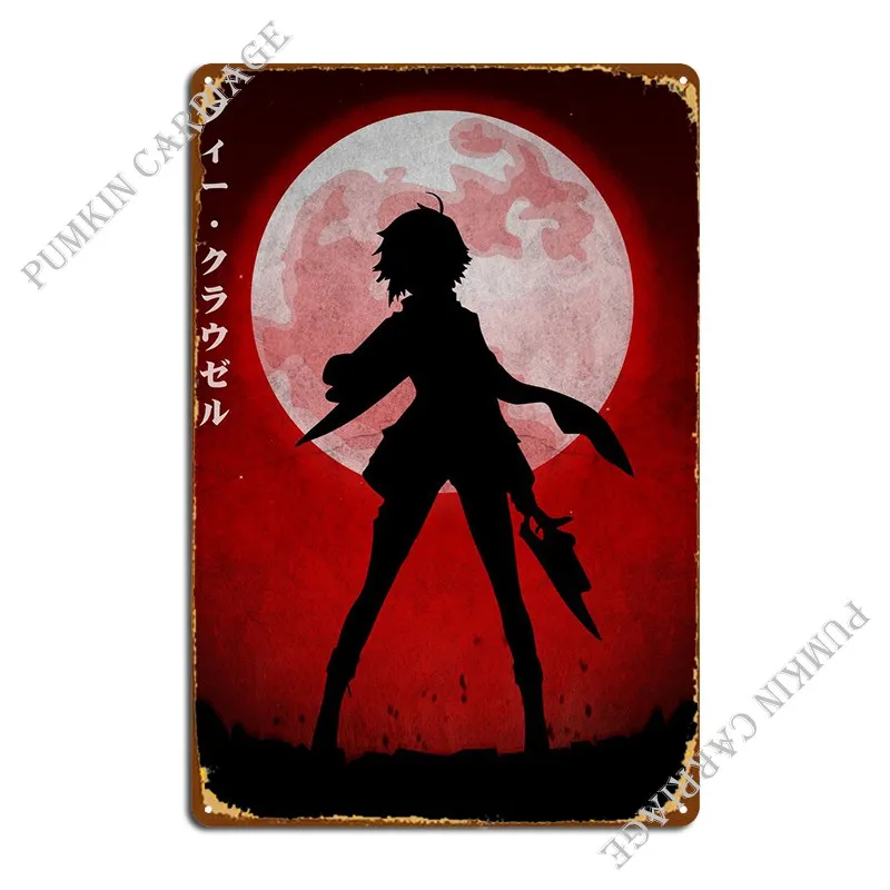

Fie Claussell Metal Plaque Cinema Create Bar Garage Living Room Tin Sign Poster