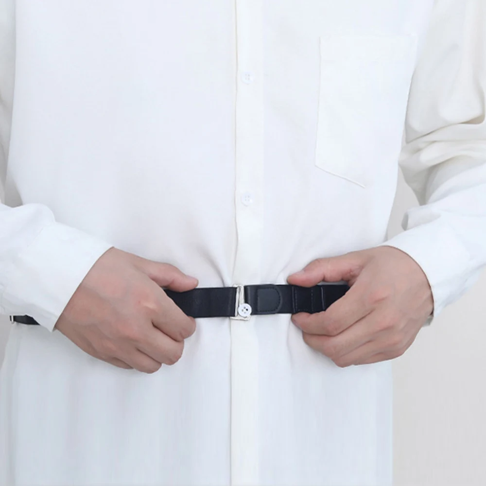 Supporto Invisibile Per Camicia - Cintura Elastica Regolabile Uomo/Donna - Mantieni La Camicia Sempre In Ordine Sul Lavoro O Nel Tempo Libero