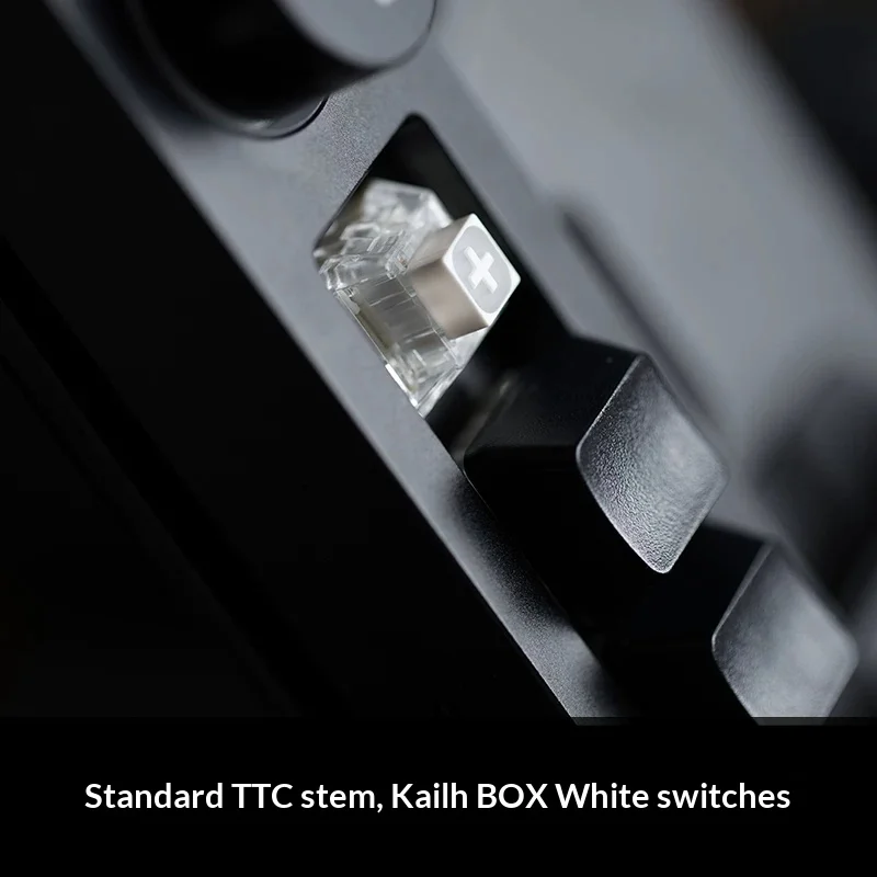 FiiO KB1K 멀티미디어 키패드 사용자 정의 가능한 키 및 손잡이는 RGB 조명 효과를 사용자 정의할 수 있습니다. 미니 키보드 듀얼 USB 포트 선물