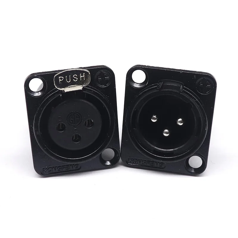 KIMISS Connettore Audio Telaio A 3 Pin Con Presa XLR - 5 Pezzi - Foto 13