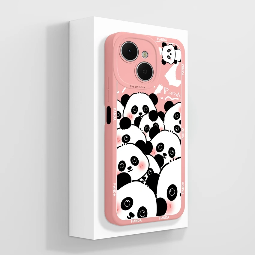 Cute Rabbit Shockproof Silicone Phone Case - Tecno Spark 40C