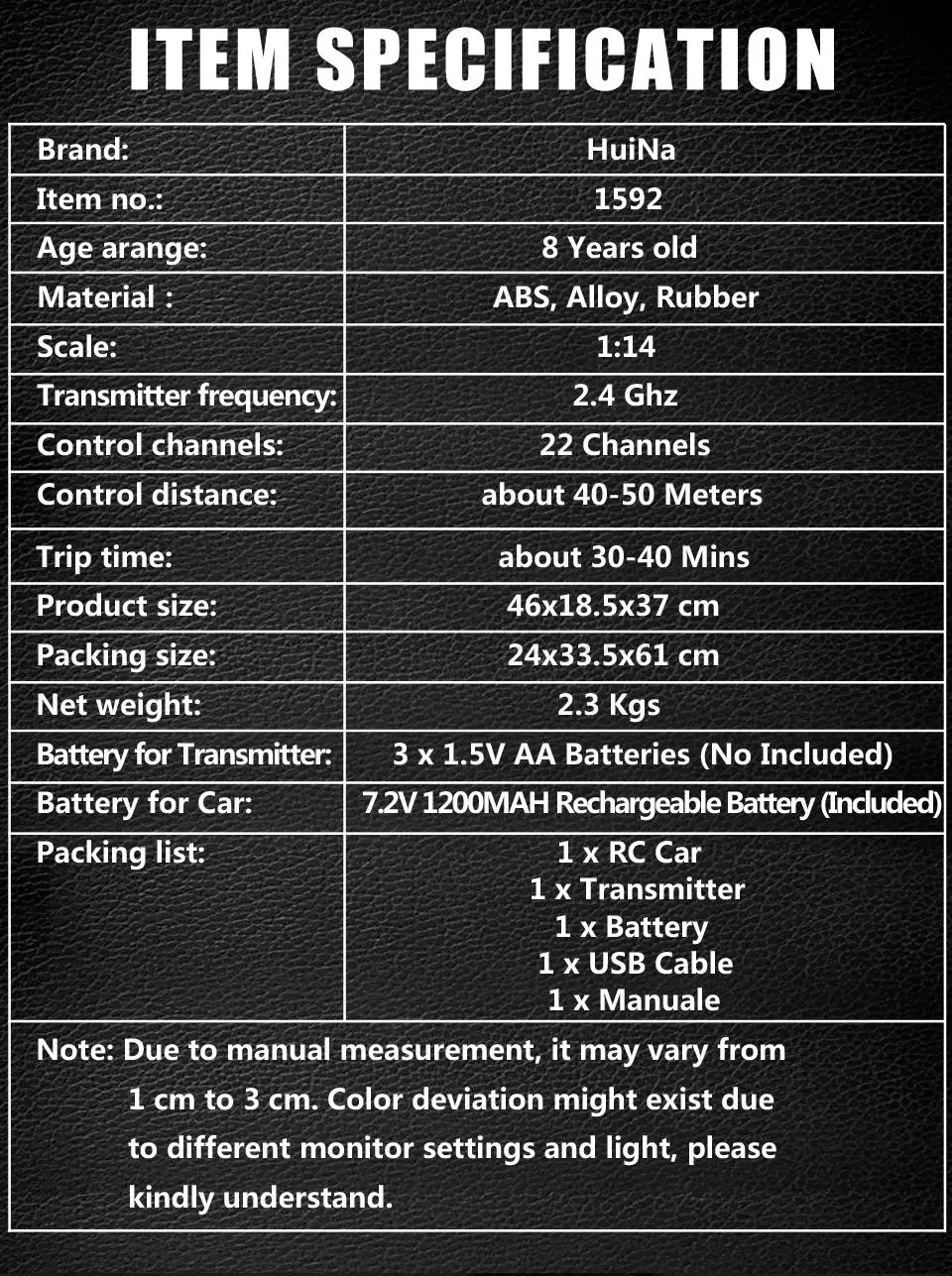 S3336f37639904e3584f44ef12e0ef176A Huiner No-1592 1/14 Rc koparka gąsienicowa Alloy 2.4ghz sterowany radiowo samochód 22 kanałowy urządzenie inżynieryjne zabawki dla chłopca prezent urodzinowy