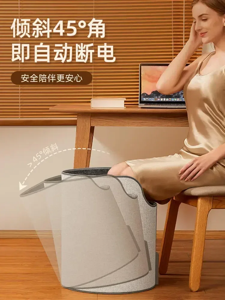 220v Graphene foot warming artifact Foot warmers under the table keep warm in winter, heating pads roast legs and cover feet. C