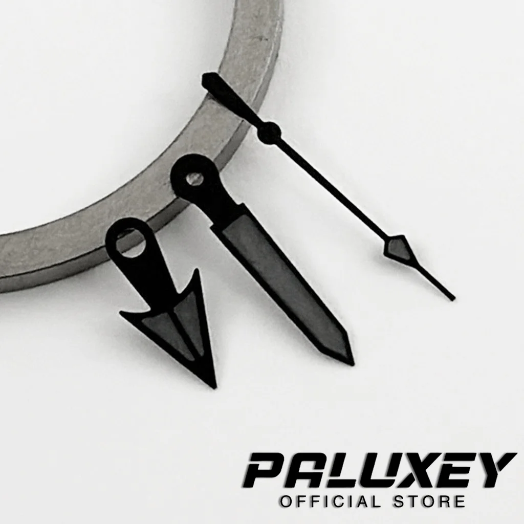 Black Gray Green Luminous Watch Hands