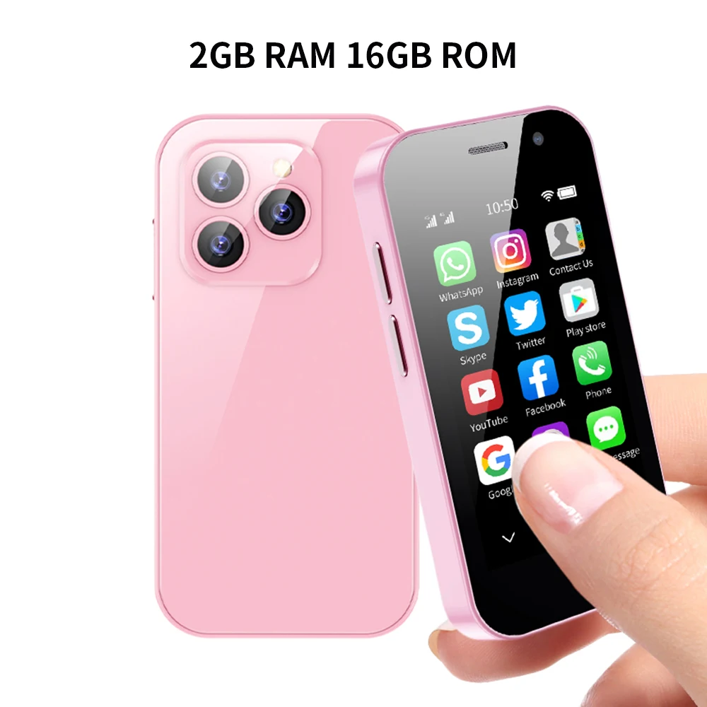 新品 Soyes XS14 Pro 4G LTE ピンク 極小ミニスマートフォン s-l400.jpg
