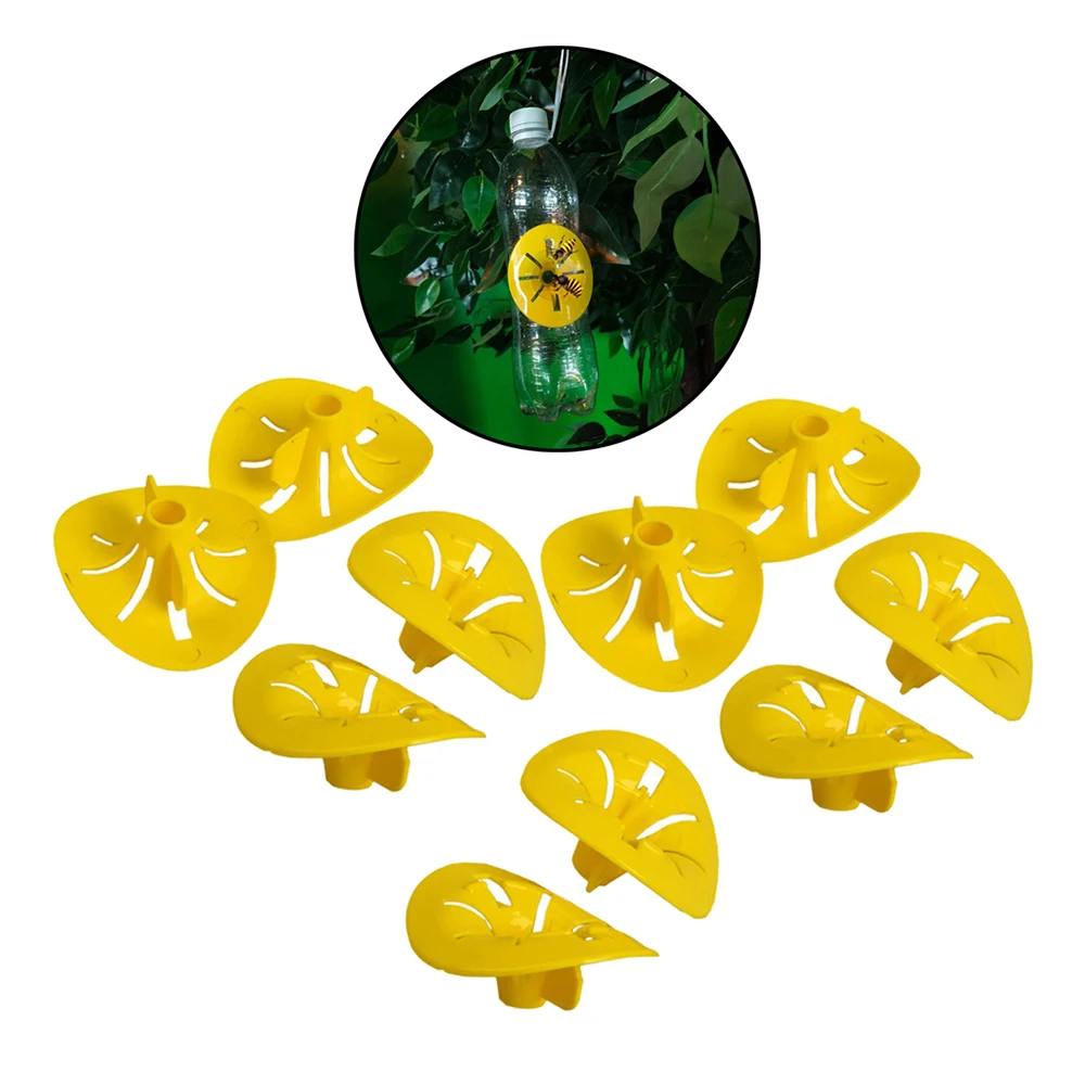 

1/5/10PCS Flower Shaped Outdoor Reusable Hornets Bee Catcher Wasp Trap Wasp Killer Pest Control