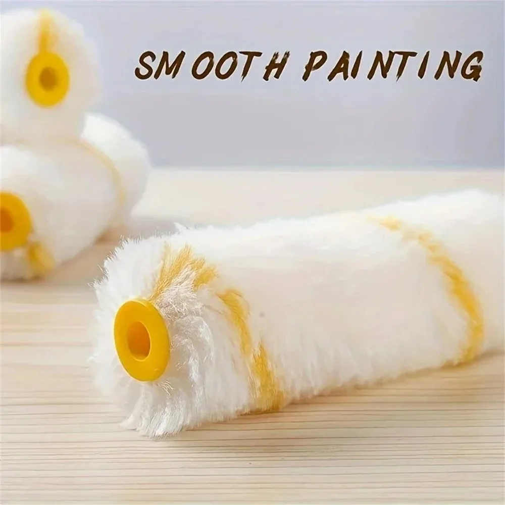 10/11pcs Paint Roller Kit: Get Professional-Looking Walls with 4 Inch Rollers & Covers, For Hotel/Restaurant/Commercial