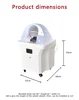 New Mobile Head Therapy Device Storage Tank SPA Automatic Water Cycle Constant Temperature Hair Shampoo Basin Salon Furniture 2
