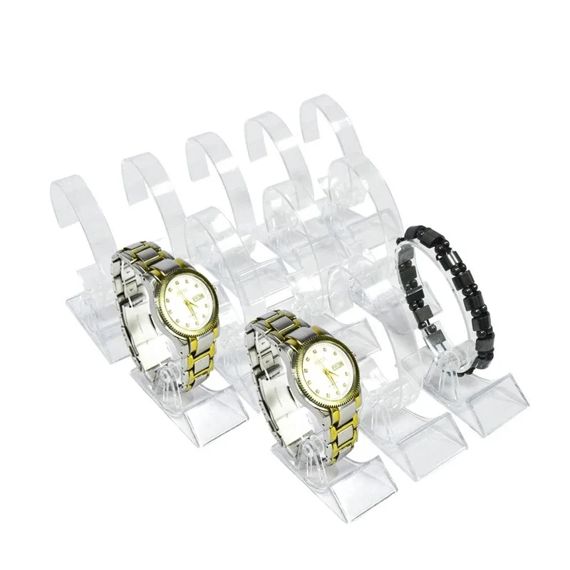 Acrylic-Watch-Display-Rack-Clear-Bracelet-Bangle-Chain-Display-Stand ...