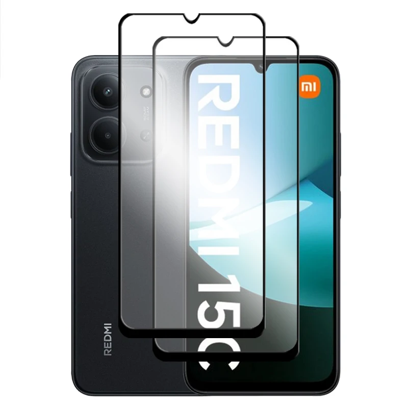 6-in-1 Tempered Glass Screen Protector with Full Cover Lens Film