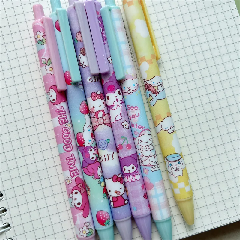 Sanrio girl heart quick-drying gel pen cute super cute student with water  pen press the signature pen Inspired by You.