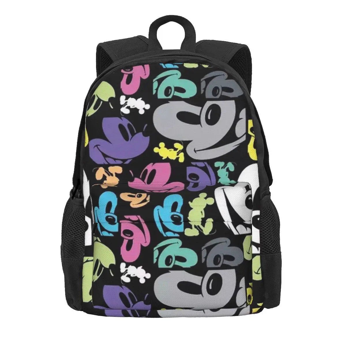 

Disney Mickey Mouse Women Backpack Mochila Casual Children School Bag Colorful Cartoon Backpack Teenage Large Capacity Rucksack