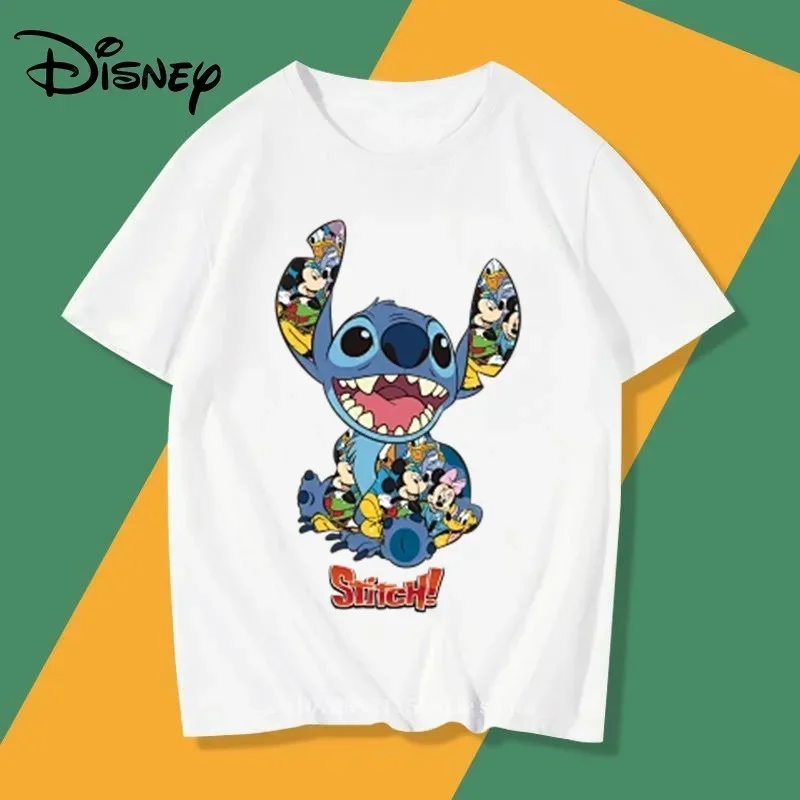 thumbnail image 1 of Camiseta de algodón plana con dibujos animados de punto de verano, marca de moda, camiseta de manga corta para niños de 3 a 14 años, camiseta de fiesta para niños y niñas, 1 of 5