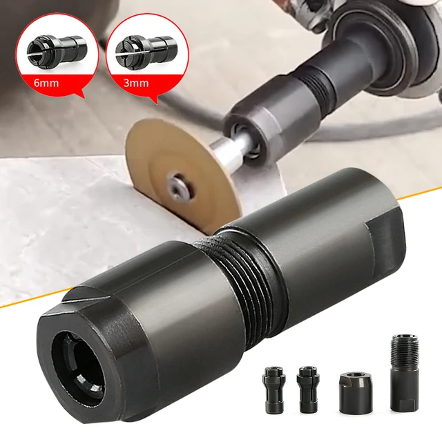 Universal Angle Grinder Modified 6/3mm Adapter To Straight Grinder Chuck For 100-type Angle Grinder M10 Thread Grinding Cutter: A Versatile Tool for Your Workshop