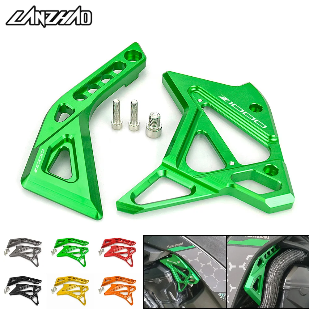 CNC Aluminum Motorcycle EFI Electronic Injection Side Cover Decorate Guard Protector Accessories for Kawasaki Z1000 2010-2021