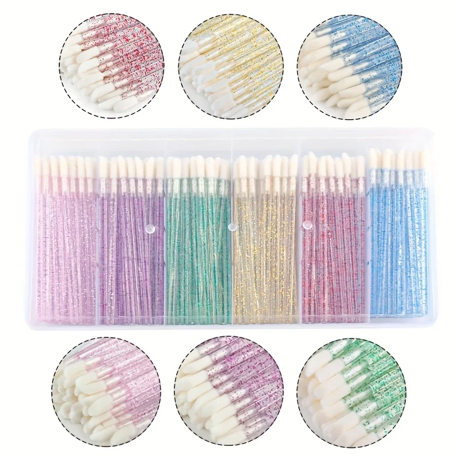 Lash Brush Set Mascara Wand for Salon & Home Use