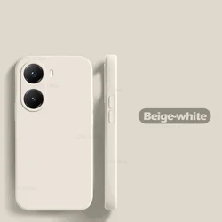 Funda de teléfono de silicona líquida suave original - Protección premium