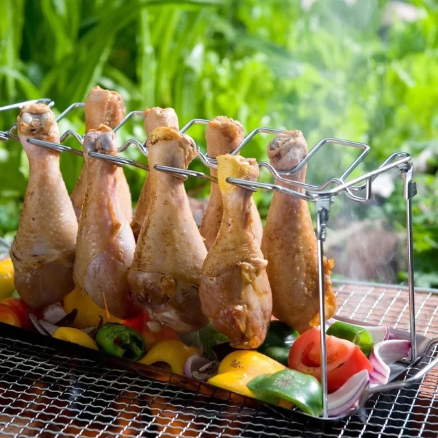 Chicken Leg Rack for Grill 2