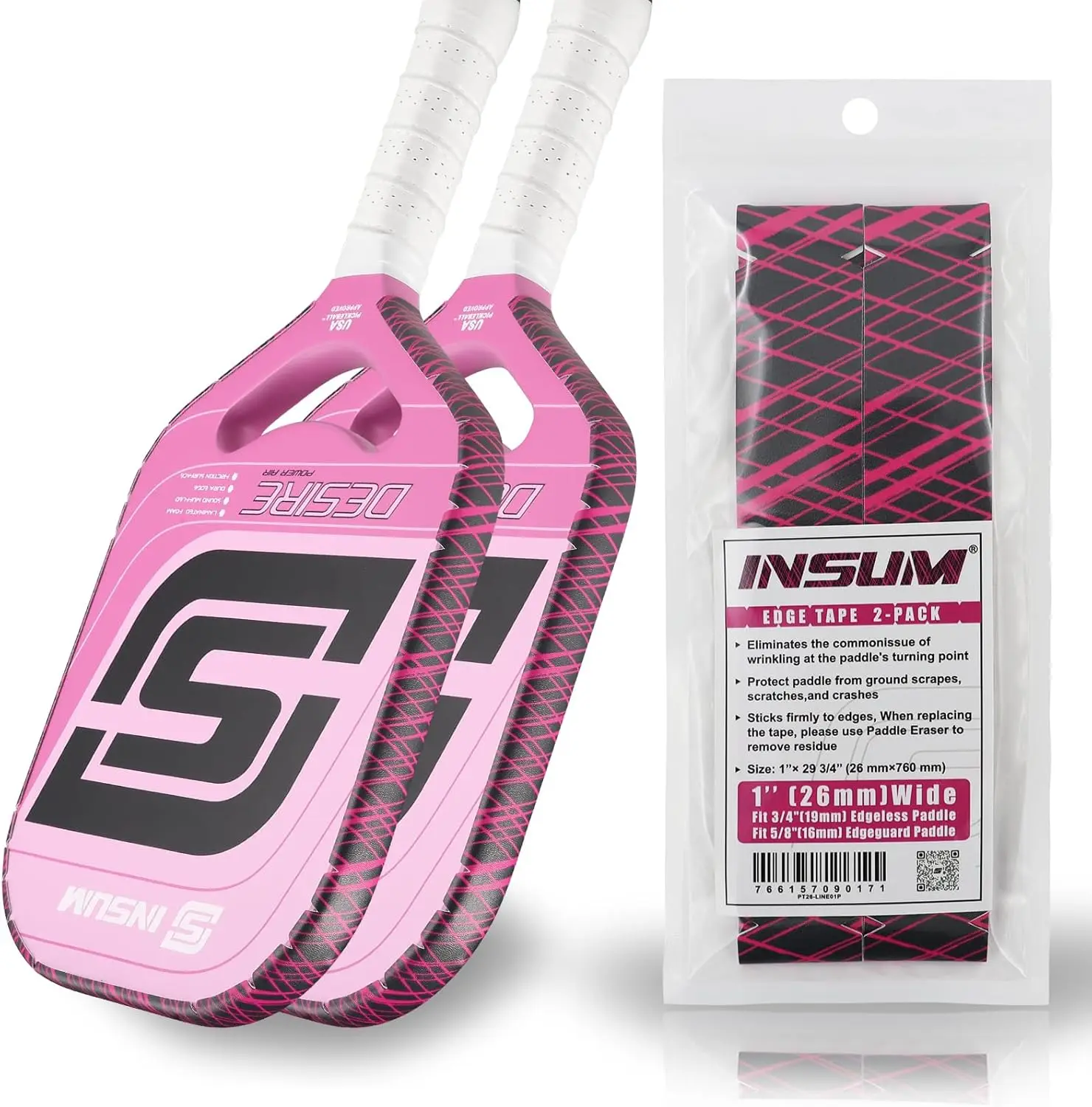 Pickleball Paddle Edge Guard Tape-Paddle Protection Cover-Edgeless Guard Protection Tape-Practical Pickleball Paddle Accessory