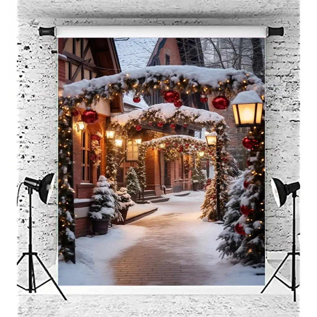 

SHUOZHIKE Christmas Day Decoration Photography Backdrops Magic Xmas Eve Happy New Year Creath Studio Background Props JD-21