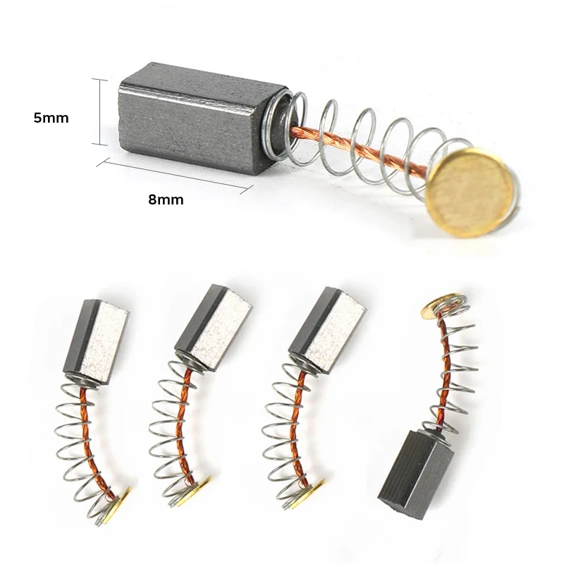 16PCS/Lot Drill Chuck Collet Set 1.0-3.2mm 4.3 Shank Carbon Brush Chucks Adapter for Dremel Rotary Tool Power Tool Accessory